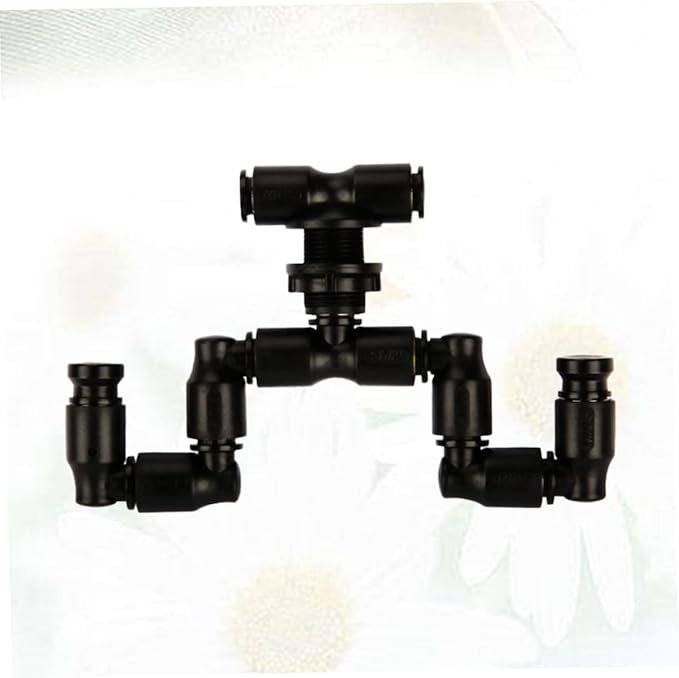 POPETPOP Adjustable Reptile Tank Sprayers Fine Mist Sprinkler Nozzle for Aquarium Plastic Material Rotation
