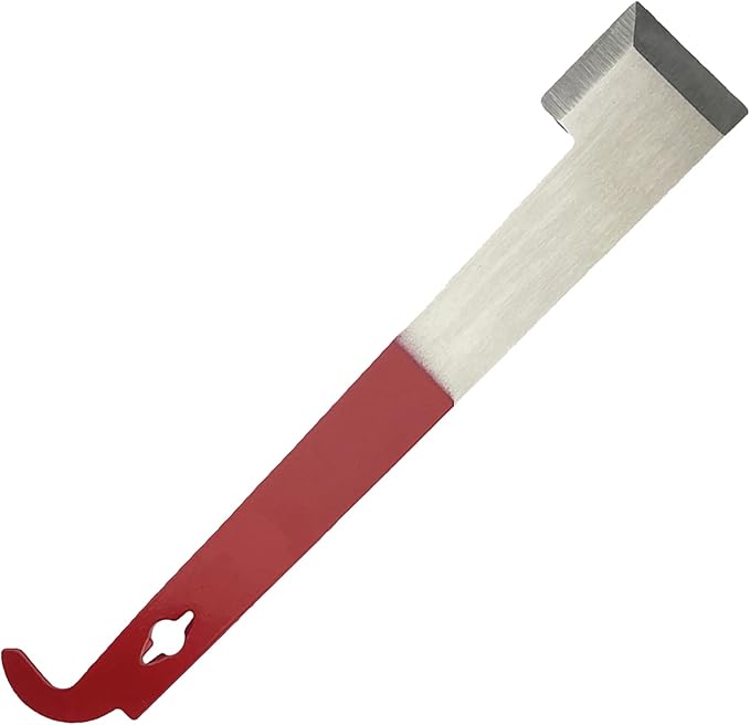 1 Pack Steel J Hook Bee Hive Tool Frame Lifter and Scraper for Beekeepers