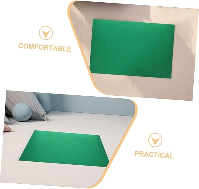 Toyvian 2pcs Reptile Substrate Mat Nonslip Backing Soft and Moisture-Resistant Terrarium Bedding for Bearded Dragons Snakes Tortoises and Lizards