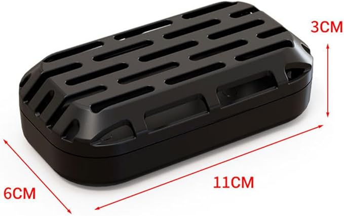 2pcs Turtle Tank Collector,Toilet Keep Tank Cleaning with Suction Cups Reptile Waste Container for Breeding Box Small Animals (2pcs Black)
