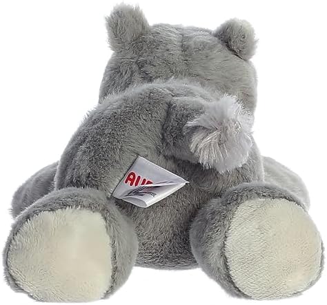 Aurora Mini Flopsie 8" Rhino Adorable Stuffed Animal - Image 4