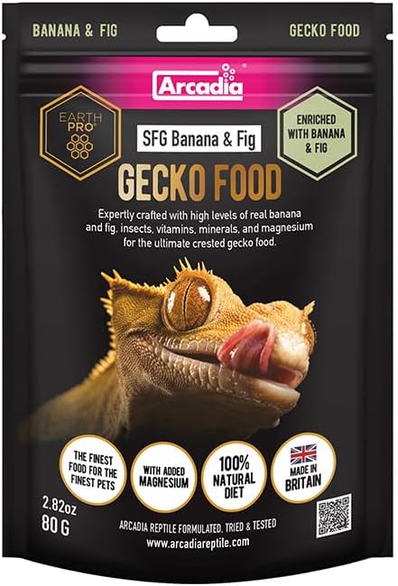 Arcadia Sticky Foot Gold Banana and Fig-80 Gram Pouch
