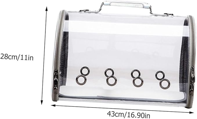 Parrot Carrier Bag Simple Design Capacity Shoulder Pouch for Birds Easy to Use