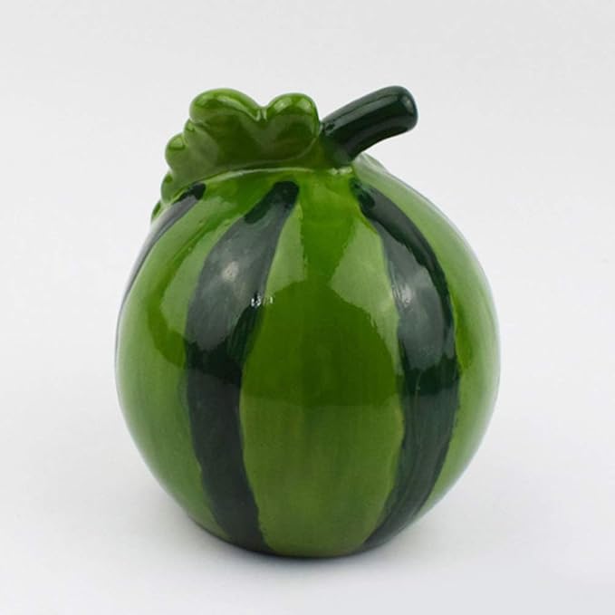 POPETPOP 2pcs Cartoon Watermelon Shape Small Animal House Cooling Nest for Hamsters Accessories Green Watermelon Design