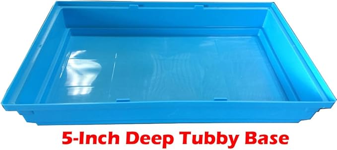 Extra Large 3-Levels Habitat Dwarf Hamster Mansion Mouse House for Rodent Gerbil Mice Rat with Crossover Tube Tunnel Expandable and Customizable with Exercise Running Wheel Food Bowl Water Bottle