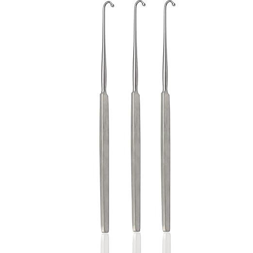3 Spay Snook Hook Veterinary Instruments for Educational Use
