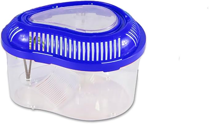 OMEM Portable Reptile House Terrarium Habitat Clear and Breathable (Small)