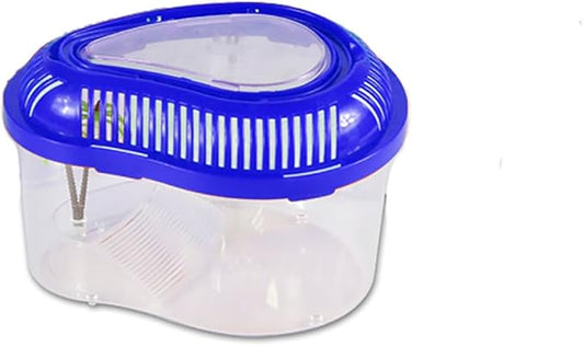 OMEM Portable Reptile House Terrarium Habitat Clear and Breathable (Small)