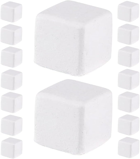 30pcs Reptile Mineral Calcium Block with Essential Microelements for Tortoise Frog Lizard Chameleon, Supports Shell Growth and Health Maintenance for Amphibians and Reptiles