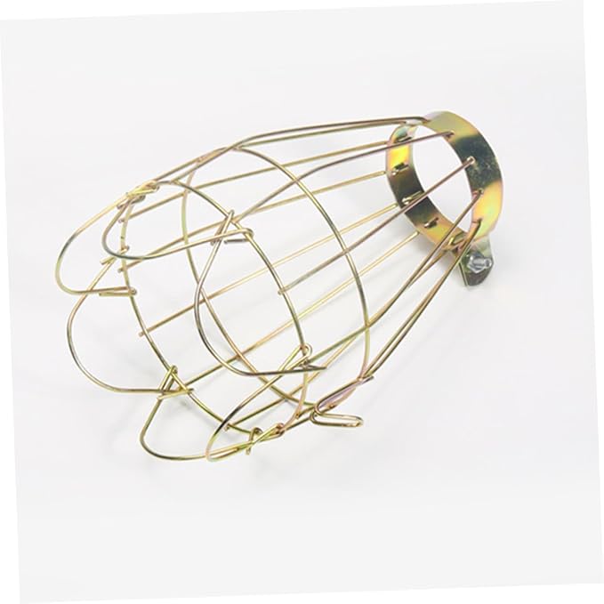 KESYOO 3pcs Vintage Iron Reptile Pet Heat Lamp Shade Cover Scald Mesh Guard for Turtle and Reptile Cages Fits up to Bulbs Easy Installation Design