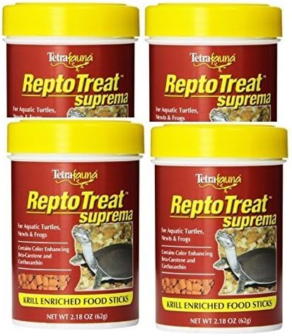 Tetra ReptoTreat Suprema Sticks 2.18 Ounce Each (4 Pack)