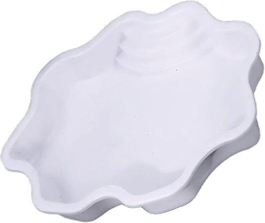 Reptile Bathing Tub with Non-Slip Surface and Entry Ramp for Easy Small Animal Soaking Container