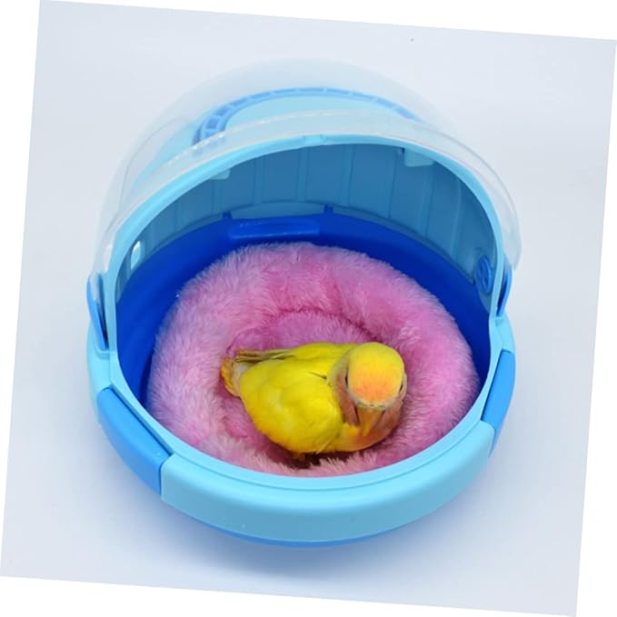 Handheld Bird Carrier Cage for Parrots Animals Portable Travel Design Adequate Airflow Easy to Clean for Outdoor Adventures and Trips