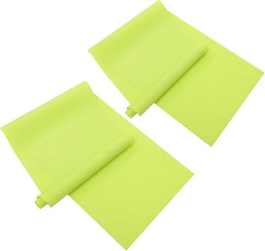 Yardwe 2pcs Reptile Carpet Mat Oil and Non-Absorbent Substrate for Snake and Lizard Habitats Easy to Clean Terrarium Bedding Green