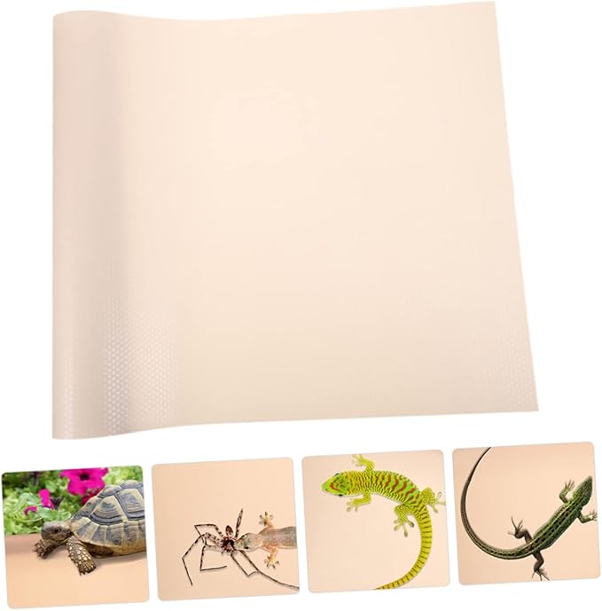 Reptile Carpet Liner for Terrariums Eva Non- Bedding Mat for Bearded Dragons Snakes and Lizards Substrate for Reptile Cages Leak