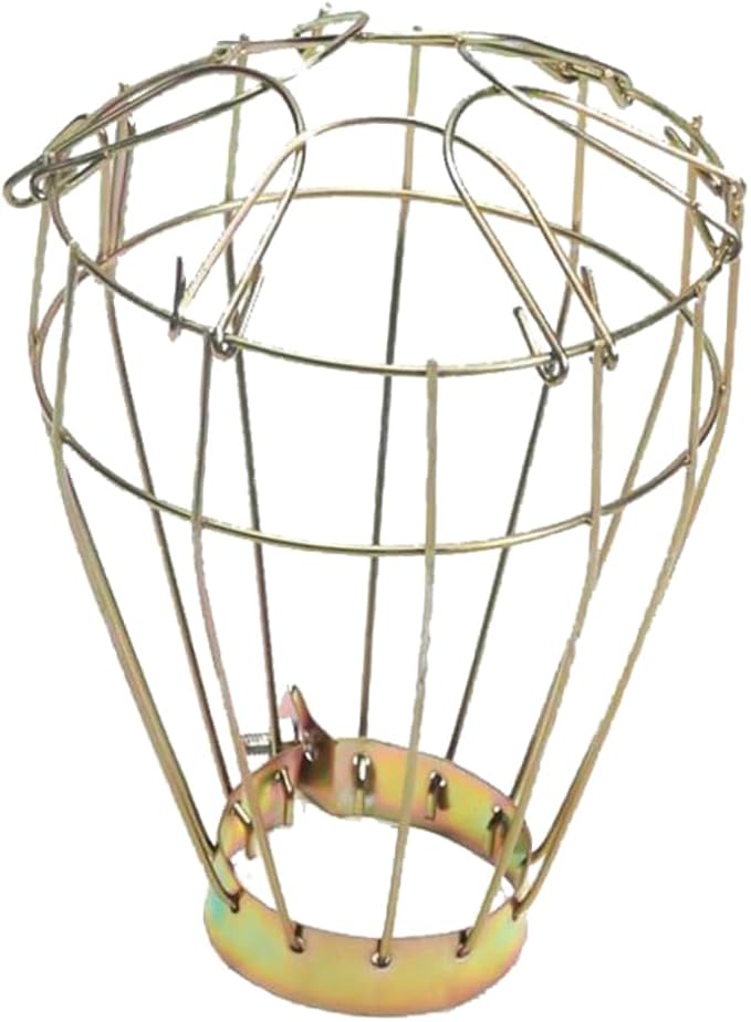 KESYOO 3pcs Vintage Iron Reptile Pet Heat Lamp Shade Cover Scald Mesh Guard for Turtle and Reptile Cages Fits up to Bulbs Easy Installation Design