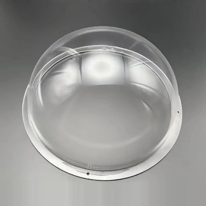 LOTOWELZON 6.69inch Acrylic Replacement Transparent Clear Camera Dome Cover Security Camera Housing Pet Dog Fence Window Skylight Window (ID170mm*H85mm/6.69 * 3.35in)