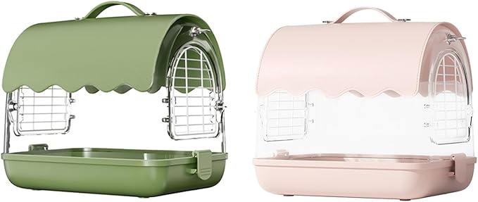 Breeding Travels Bird Carriers Cage Suit Ventilated Acrylic Travels for Outdoor Viewing Comfortable Home Leisures Birdcage