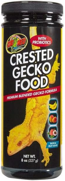 Zoo Med Crested Gecko Food - Tropical Fruit - 8 oz