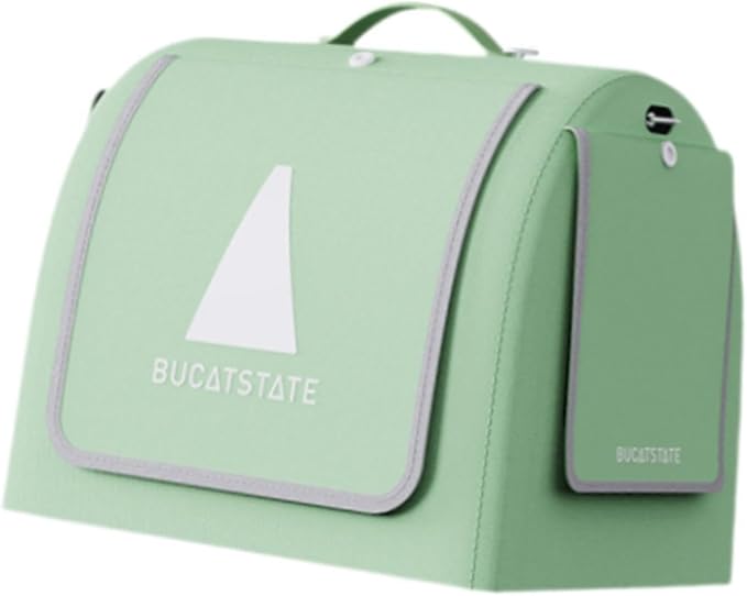 Portable Bird Transporter with Convenient Carrying Straps, Green