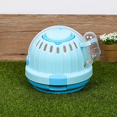 Pet Cages Travel Cage Hamster Outgoing for Bag with Water Bottle for Pet Accessories(Pink)