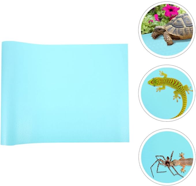 Ipetboom Reptile Carpet Liner for Bearded Dragon and Snakes Soft Terrarium Substrate Mat for Leopard Gecko Lizard Tortoise Easy to Clean and
