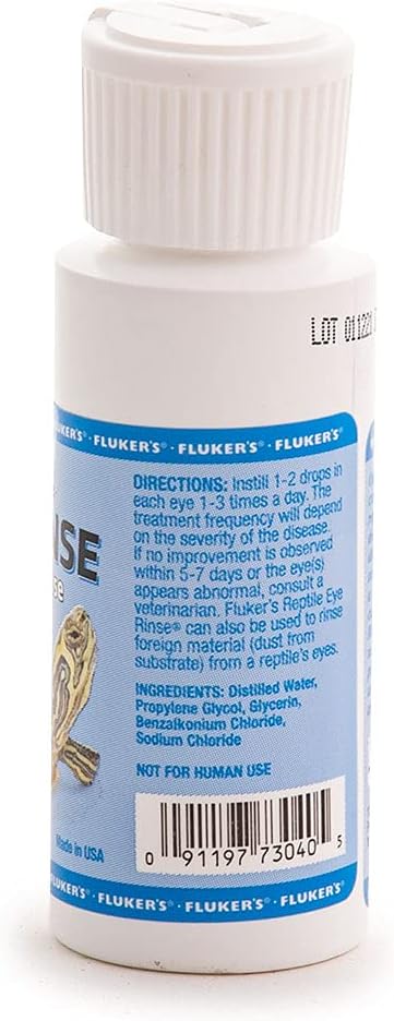 Fluker's Repta Rinse, Reptile Eye Wash, 2 oz