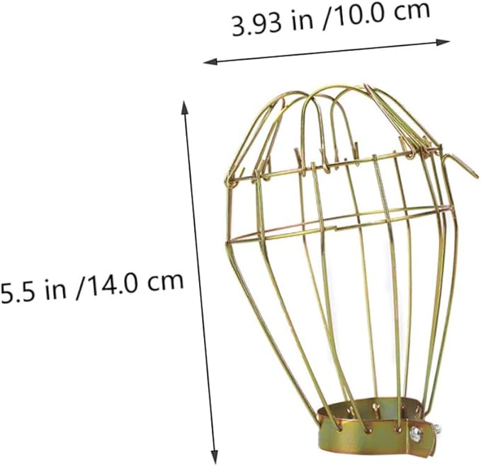 HANABASS 3pcs Reptile Heating Lamp Protector Iron Mesh Net Lampshade for Pet Supplies Easy to Install and Suitable for Tortoise and Other Animals