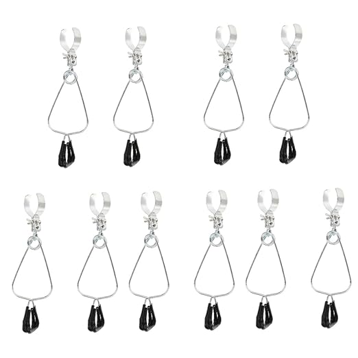 BESPORTBLE 10pcs Adjustable Reptile Dome Clamp Lamp Holder for Heating Lights Lightweight and Portable Fixture Strong Bearing Capacity for Turtles and Other Reptiles