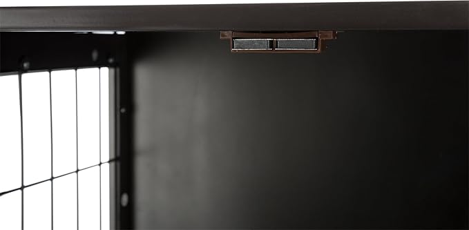 TRIXIE 29.5" Indoor Dog Crate, Wooden Crate Table for Dogs Up to 25 lb, Small Dog Kennel, Perfect in Any Room, Brown