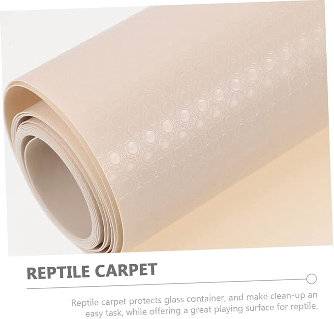 KESYOO Reptile Carpet Substrate Mat for Leopard Gecko Bearded Dragon Lizard Snake Natural Terrarium Bedding Easy to% Safe Material