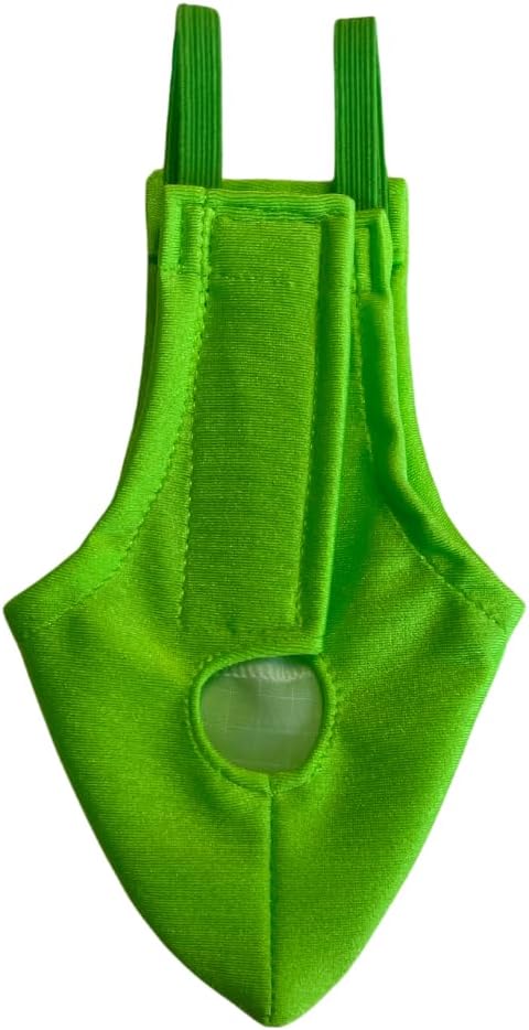 Avian Fashions FeatherWear FlightSuit Jumbo(13) Bird Diaper in Lime Green