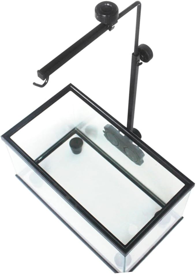 Reptile Heat Lamp Fixture Bracket Fish Tank Light Stand for Turtle Basking Sturdy Construction Aesthetic Versatility Reptile Accessories for Enhancing Pet Habitat