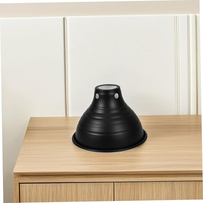 HOMSFOU 3Pcs Reptile Insulation Lampshade for Heat Lamp Reflective Cover for Various Reptile Cages Easy Installation Safe Design for Turtles Lizards and More