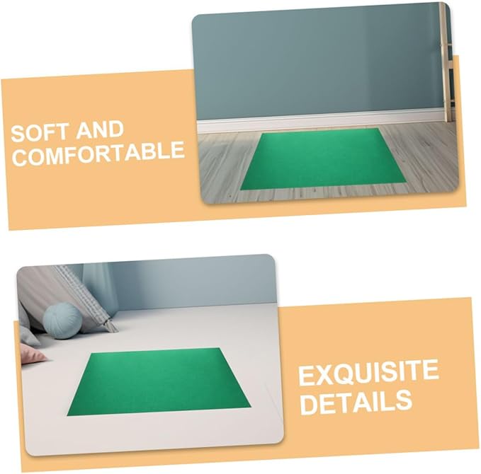 2pcs Reptile Carpet Mat Bedding for Tortoise Bearded Dragon Lizard Snake Lightweight Flexible Cushion Pad for Terrarium Habitat