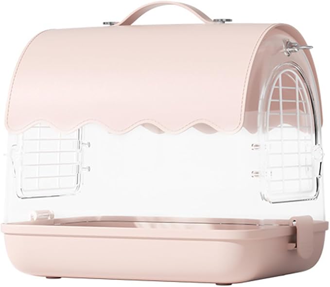 Breeding Travels Bird Carriers Cage Suit Ventilated Acrylic Travels for Outdoor Viewing Comfortable Home Leisures Birdcage