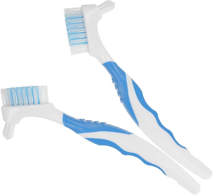 HANABASS 2pcs Portable Turtle Shell Cleaning Brush Multi-Functional Dirt Remover Double-Head for Effective Household Use