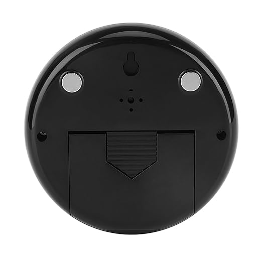 Digital Hygrometer Thermometer LCD Humidity Temperature Meter for Home Office Digital Hygrometer (Black)