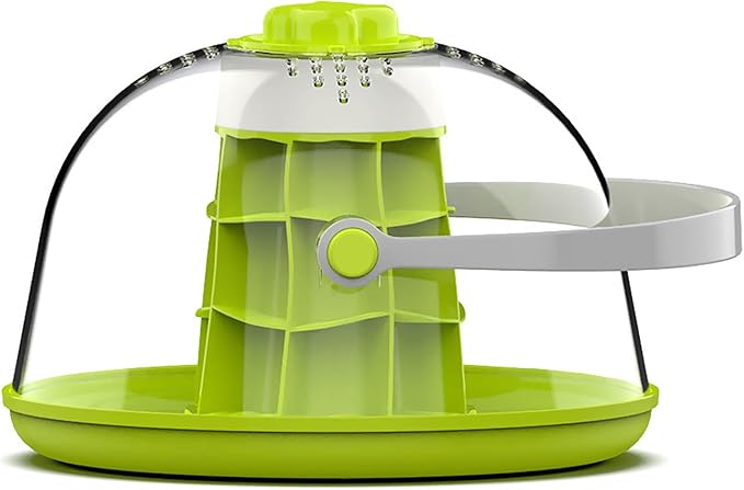 Multifunctional Snail Observation and Breeding Box - Educational Pet Habitat for Kids, 23x19.5x13.5CM, ABS+PC Material, Easy to Clean, Well-Ventilated, Suitable for Silkworms/Lizards/Geckos