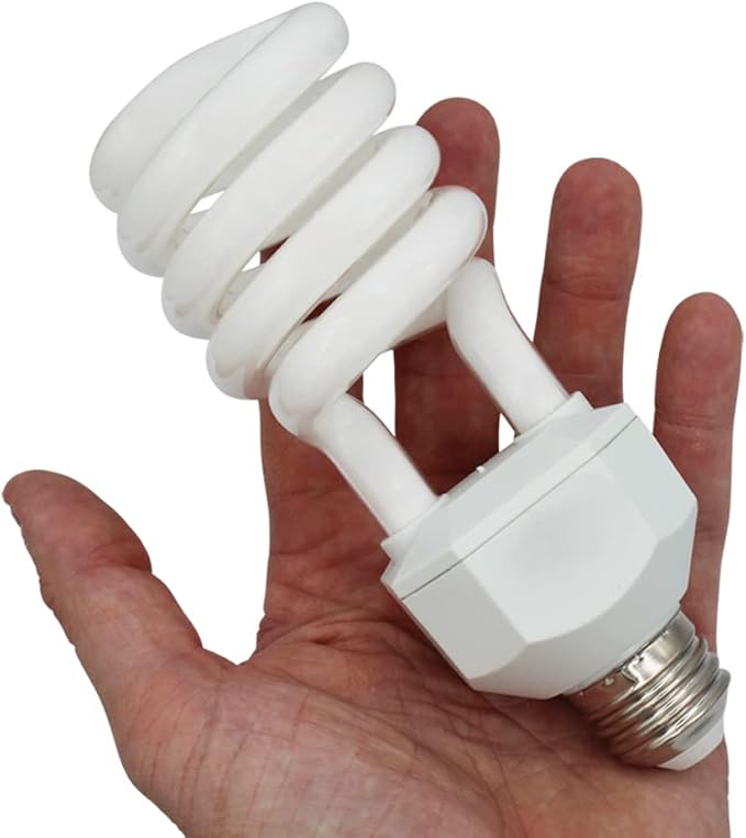 lumenivo UVB Reptile Light 23W 10.0 Desert Terrarium UVB Bulb for Bearded Dragon, Dwarf Monitors, Veiled Chameleons - Simulates UVB from The Sun to Help in Calcium Absorption - 120V - 5 Pack