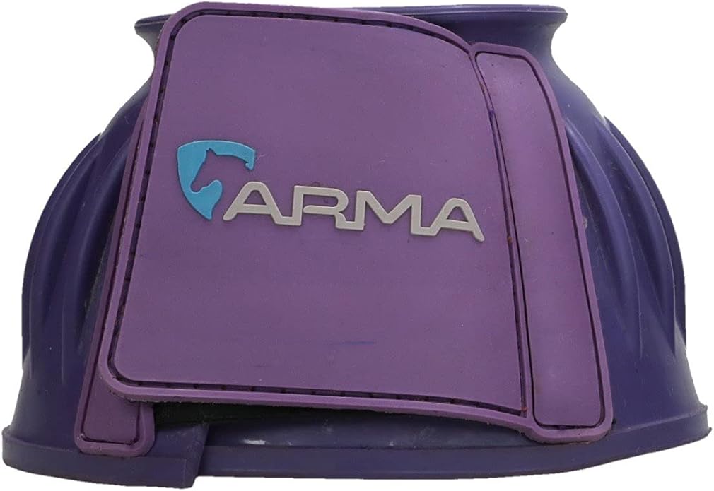 Shires Arma Overreach Bell Boots: Protect Your Horse's Hooves in Style Baby Blue/Pony