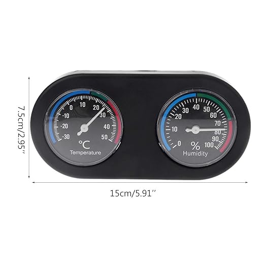 Reptiles Hygrometer for Tortoises Terrariums Temperature Humidity Gauges Temperature Humidity Gauges