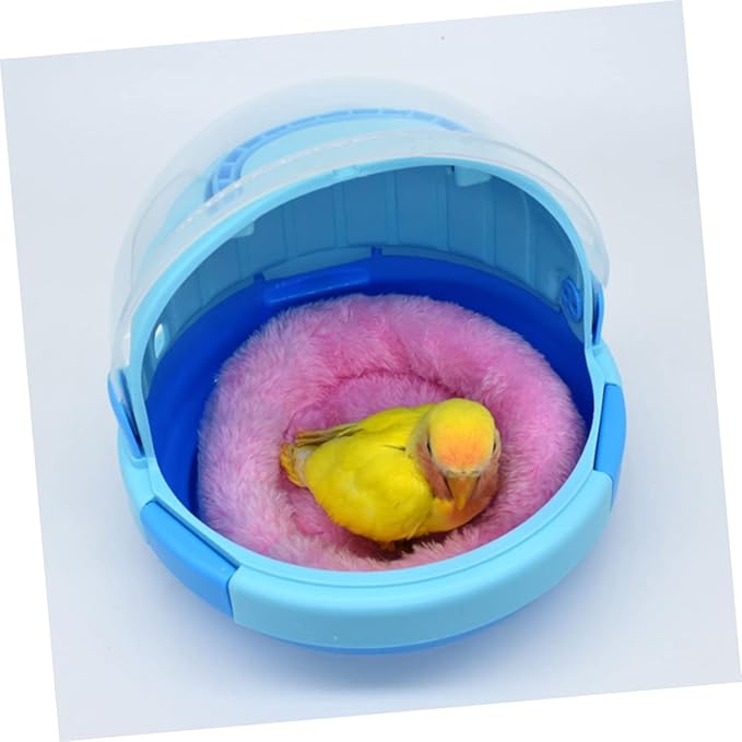 Cage Portable Handheld Pet Birds Carrier Travel-Friendly Parrot Cage Ventilated Design for Outdoor Use Lightweight and Easy to Carry for Birds Like Parakeets and Budgies