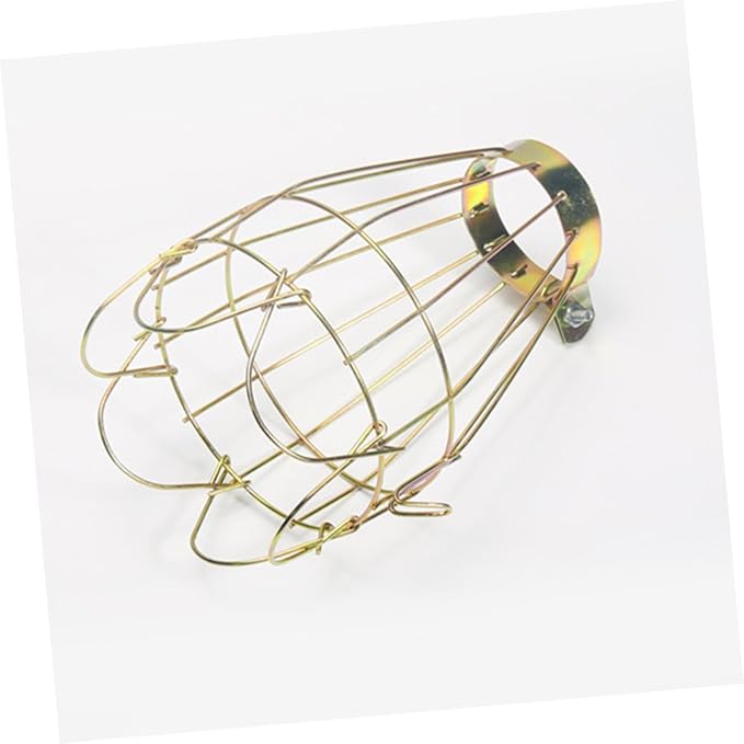 Happyyami Reptile Lampshade Cover Heating Bulb Protection Mesh Guard Lizard Tank Accessory