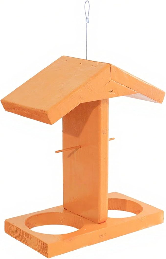 Hanging Bird Feeders and Waterer with Detachable Bowls for Outdoor Garden Decoration for Bird Enthusiasts