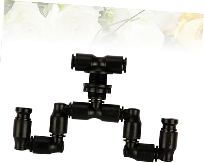 POPETPOP Adjustable Reptile Tank Sprayers Fine Mist Sprinkler Nozzle for Aquarium Plastic Material Rotation