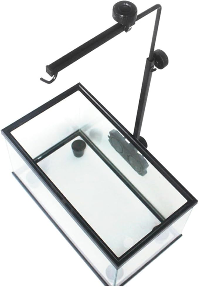 Totority Reptile Light Stand for Turtle Basking Lamp Fixture for Fish Tank Lighting Height and Angle for Optimal