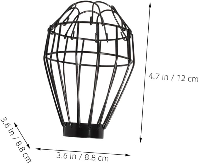 Happyyami 2pcs Reptile Lamp Covers - for Reptile Tanks Easy Installation -scalding for Bearded Dragons Lizards and More