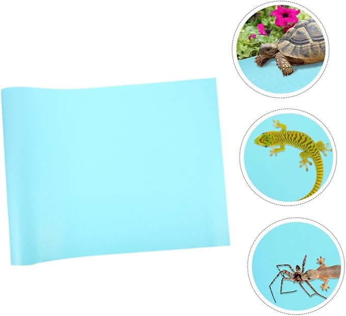 UKCOCO Large Reptile Carpet for Bearded Dragons Leopard Geckos Snakes Turtles Non-Adhesive Terrarium Bedding Substrate for Reptile Tanks and Habitats