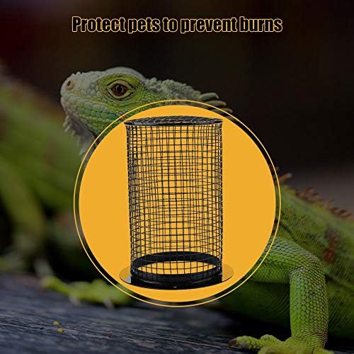 Reptile Anti Scald, Reptile Heater Lamp Guard Reptile Lampshades for Spiders Scorpions Lizards